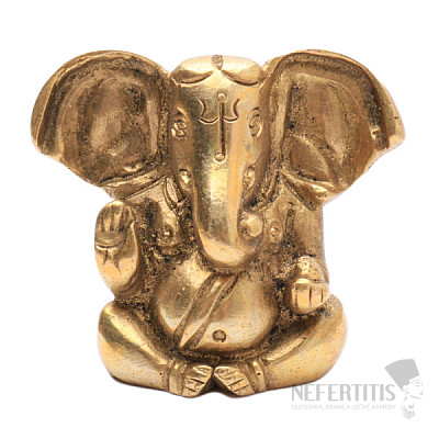 Feng Shui statuette of Ganesha brass