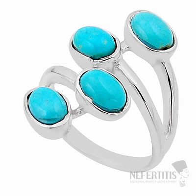 Türkiser Mohave-Ring Silber Ag 925 54623