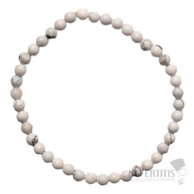 Howlit white bracelet beads
