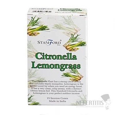 Vonné kužele aromaterapeutické Stamford Citronella