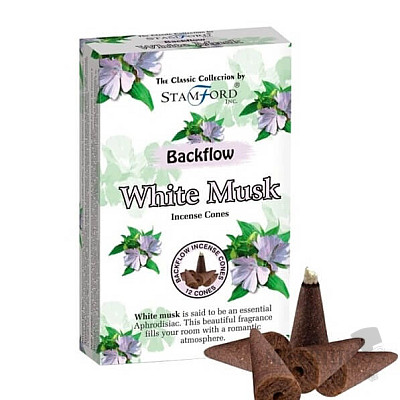 Stamford incense cones for flowing White Musk smoke