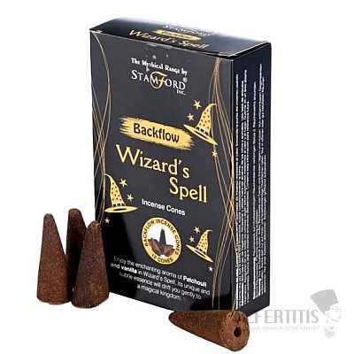 Vonné kužely Stamford pro tekoucí dým Wizard's Spell