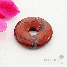 Jaspis červený donut