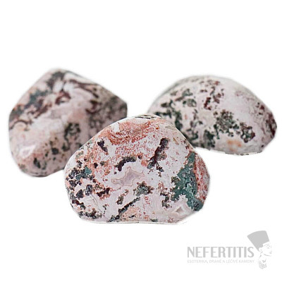 Frýdštejn coral tumbled jasper