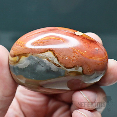 Madagascar polychrome tumbled jasper 4