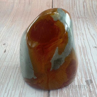 Polychrome jasper polished freeform Madagascar TP5 No. 10