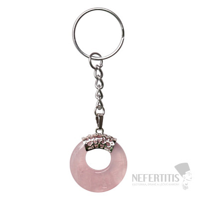 Rose quartz ring