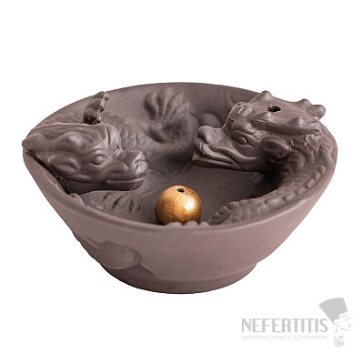 Bowl - stand for incense sticks and cones Dragons