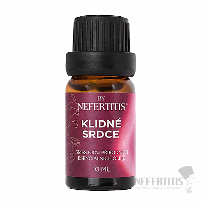 By Nefertitis zmes 100% esenciálnych olejov POKOJNÉ SRDCE