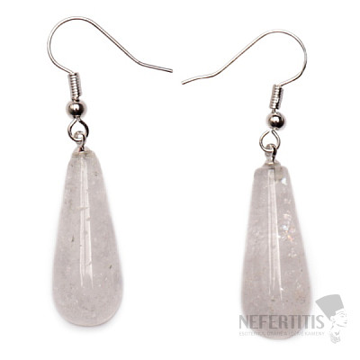 Crystal long drop earrings