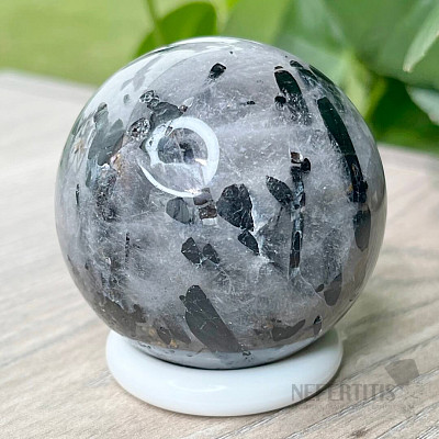 Tourmaline in crystal ball 4