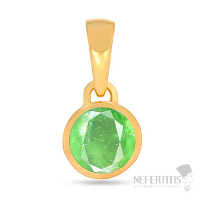 Silver pendant with green kyanite CB-P708G-GK