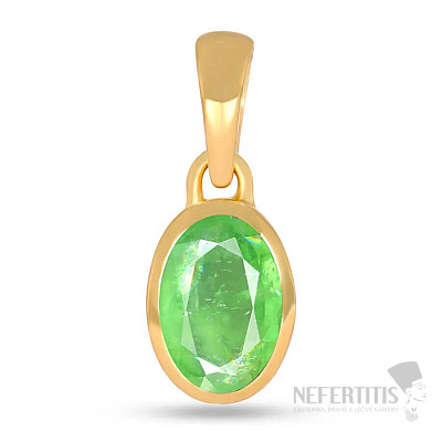 Silver pendant with green kyanite CB-P709G-GK