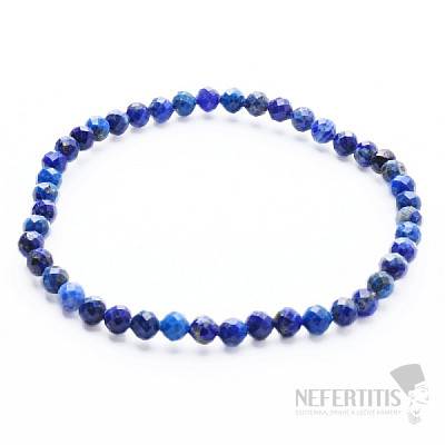 Lapis lazuli bracelet extra AA quality cut beads