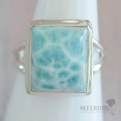 Larimar ring silver Ag 925 LOT386