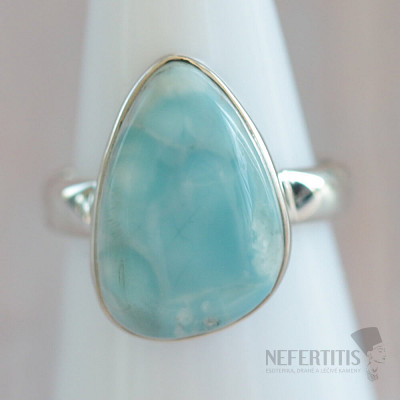 Larimar prsten stříbro Ag 925 LOT392