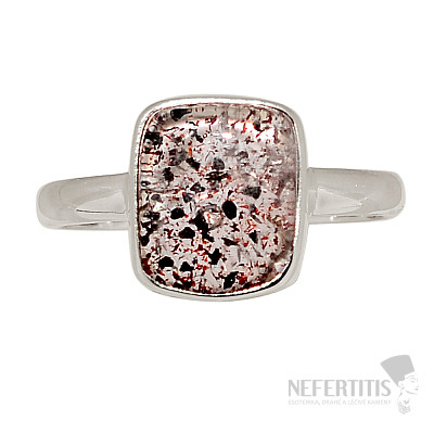 Orire crystal - lucky crystal ring silver Ag 925 R448