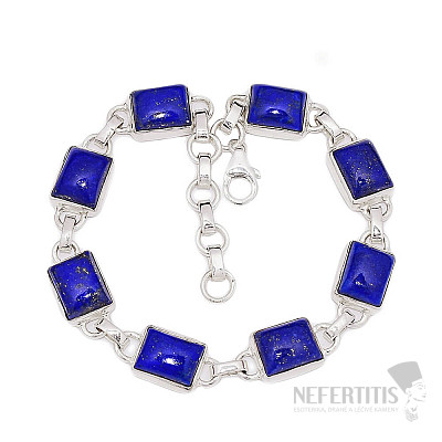 Lapis Lazuli bracelet silver Ag 925 B219