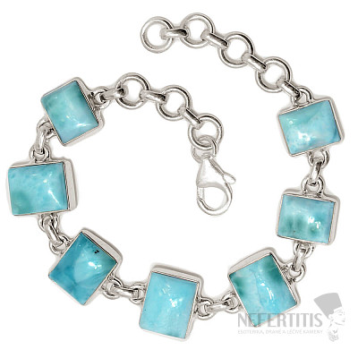 Larimar-Armband Silber Ag 925 B536