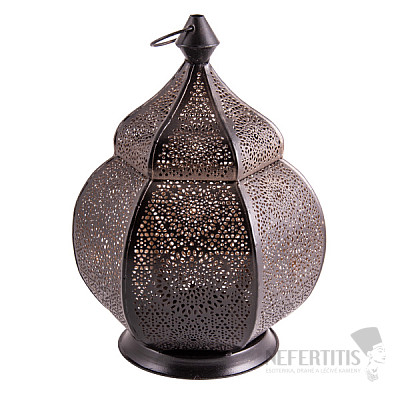 Aladdin's metal oriental lantern candlestick for tea candles