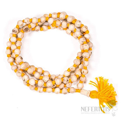 Japa Mala Tulsi bead necklace