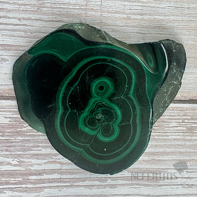Malachite Congo Stalactite cut 10