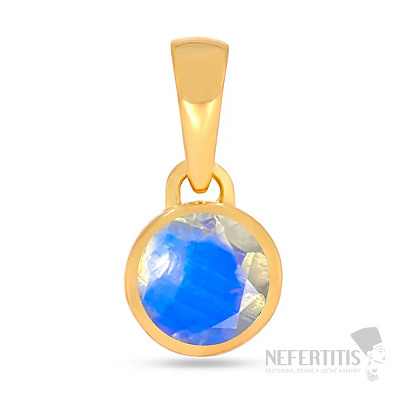 Strieborný prívesok s mesačným kameňom CB-P708G-RM