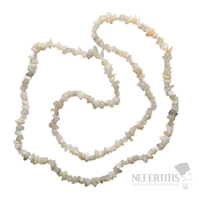 Moonstone necklace chopped