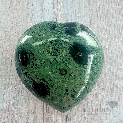 Jaspis Kambaba poliert Madagaskar Herz M6-22