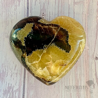 Polished Septoria Madagascar large Heart P8-9