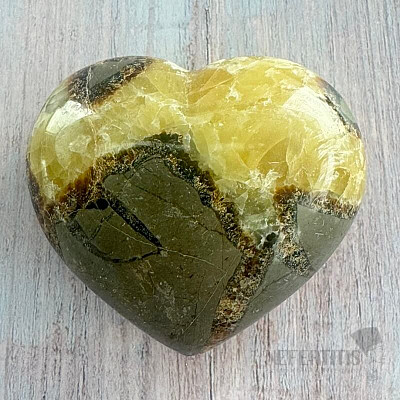 Polierte Septaria Madagascar Heart P6-14