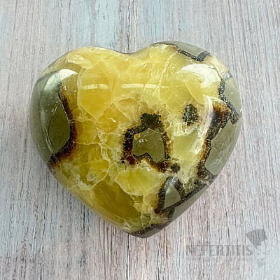 Polierte Septaria Madagascar Heart P6-15