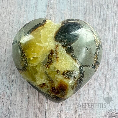 Polierte Septaria Madagascar Heart P6-18