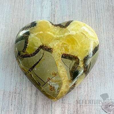 Polierte Septaria Madagascar Heart P6-19