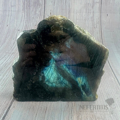 Labradorit polobrúsený Madagaskar P4-5