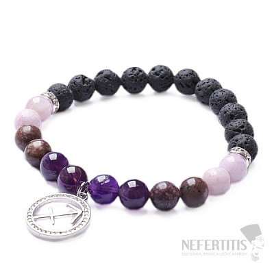 Author's bracelet for the Sagittarius RB Design 112 sign