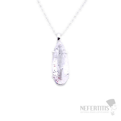 Petalit náhrdelník striebro Ag 925 43520