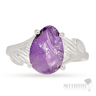 Silberring mit Amethyst