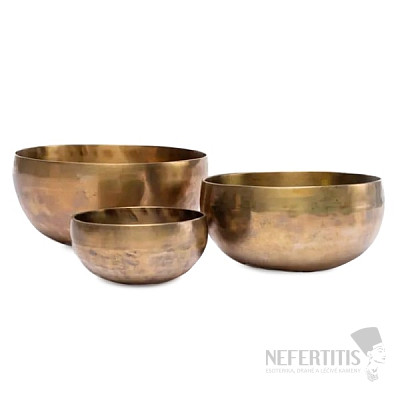 Tibetan bronze Nada yoga singing bowl 10.5 cm
