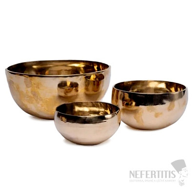 Tibetan bronze singing bowl Shanti 14 cm