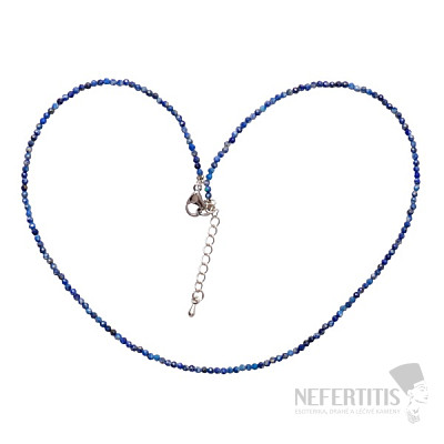 Lapis lazuli cut necklace