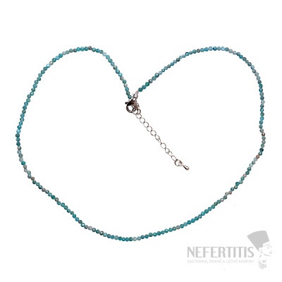 Apatite cut necklace