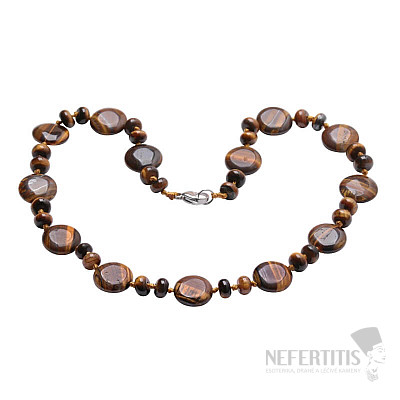 Tiger's eye necklace 45 cm