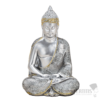 Meditierender Buddha, thailändische Statue, 21 cm