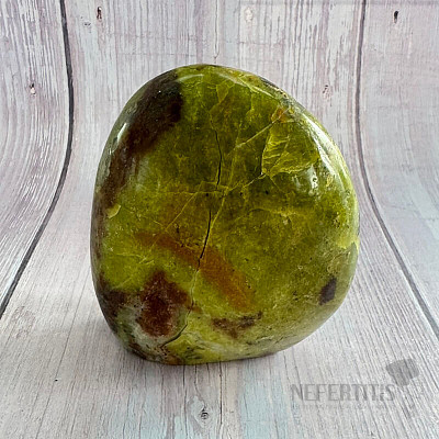 Opalgrün poliert Madagaskar Freiform 39