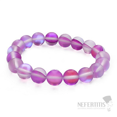 Tan Twilight Aura Beaded Bracelet