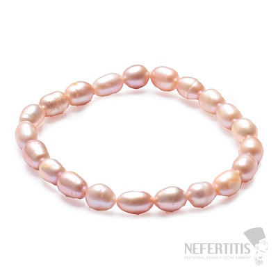 Detský perlový náramok perly 8 mm