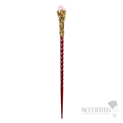 Zauberstab Schönheit mit Rosenquarz