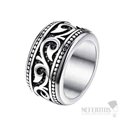 Herren Stahlring Natur