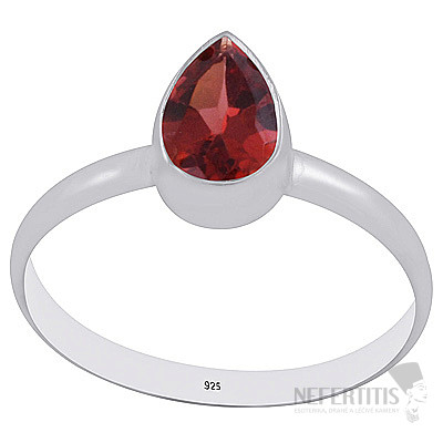 Silberring mit Granat